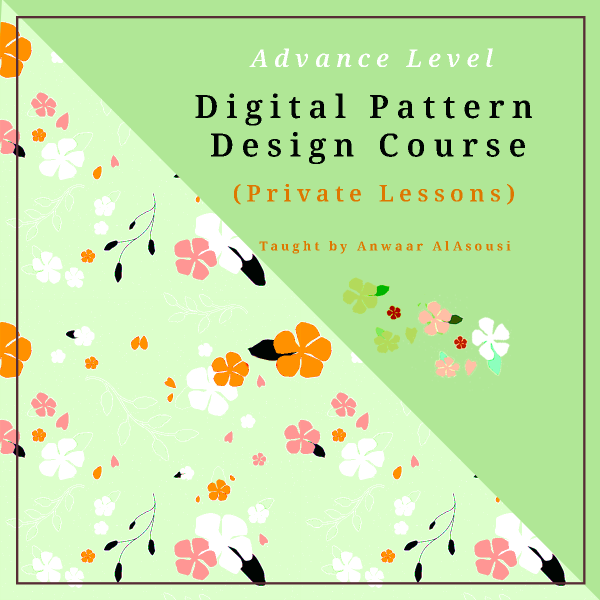 Digital Surface Pattern Design Course - Private Lessons (advance)